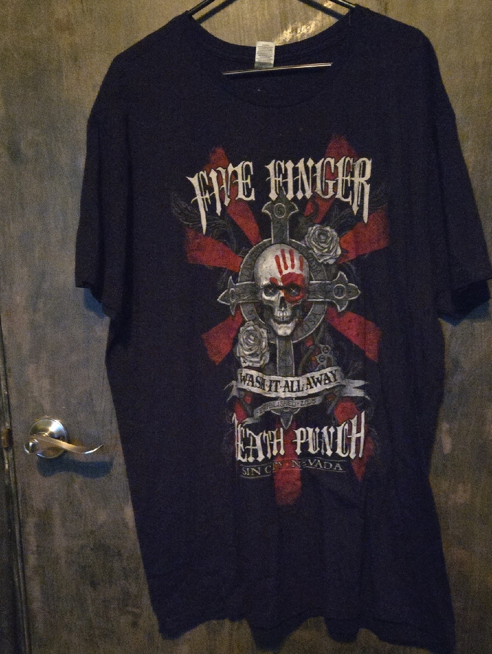 FFPD Black Graphic Band T-Shirt